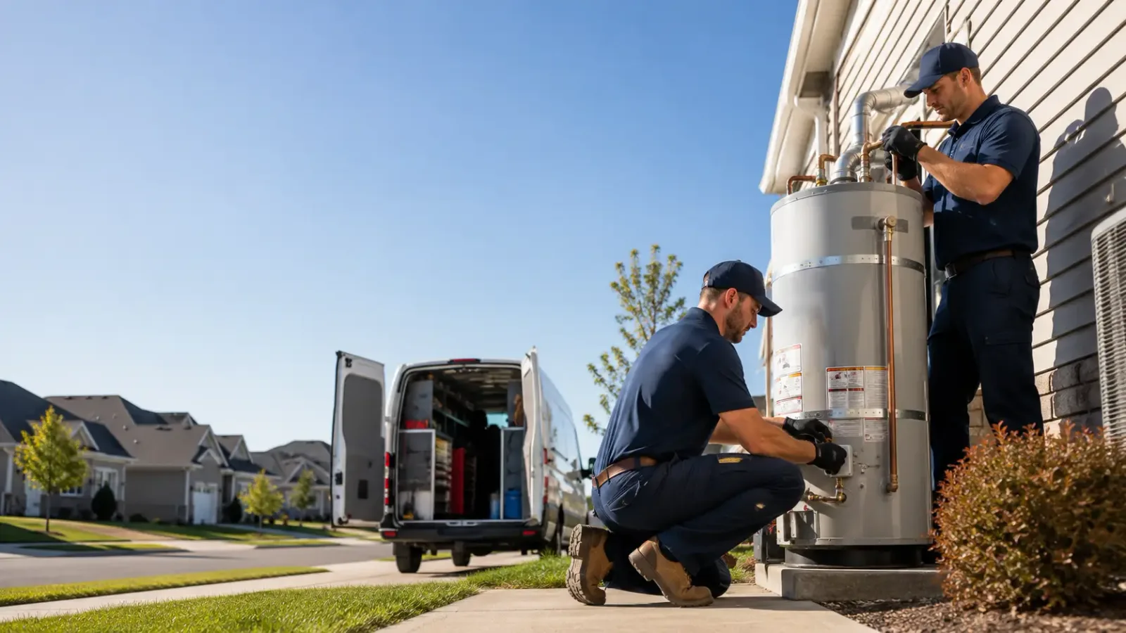Water Heater Installation in Wellington, OH